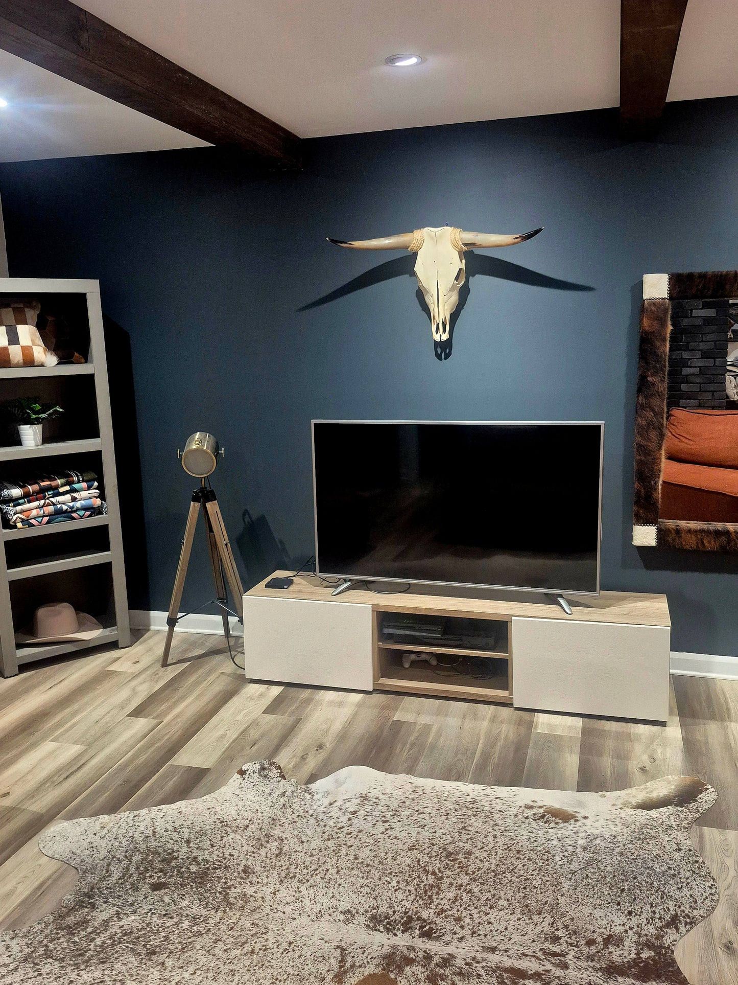 Cow Skull Texas Longhorn (2'11") A#78