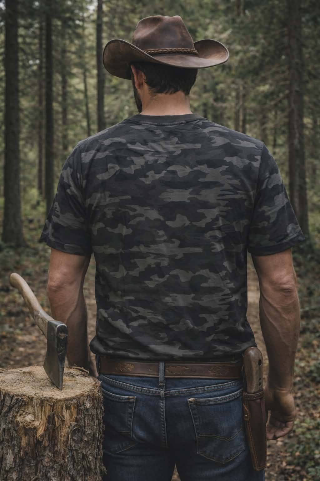 Skull Trees | Camo T-Shirt | Unisex