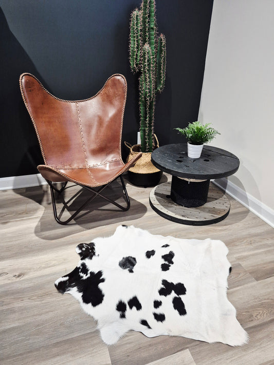 Calfskin rug  34" x 30" (V#59)