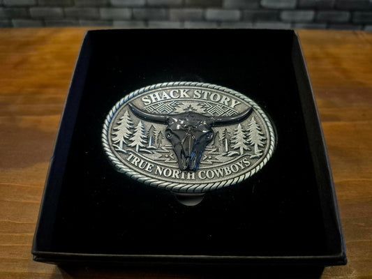 Belt Buckle | Silver & Black |