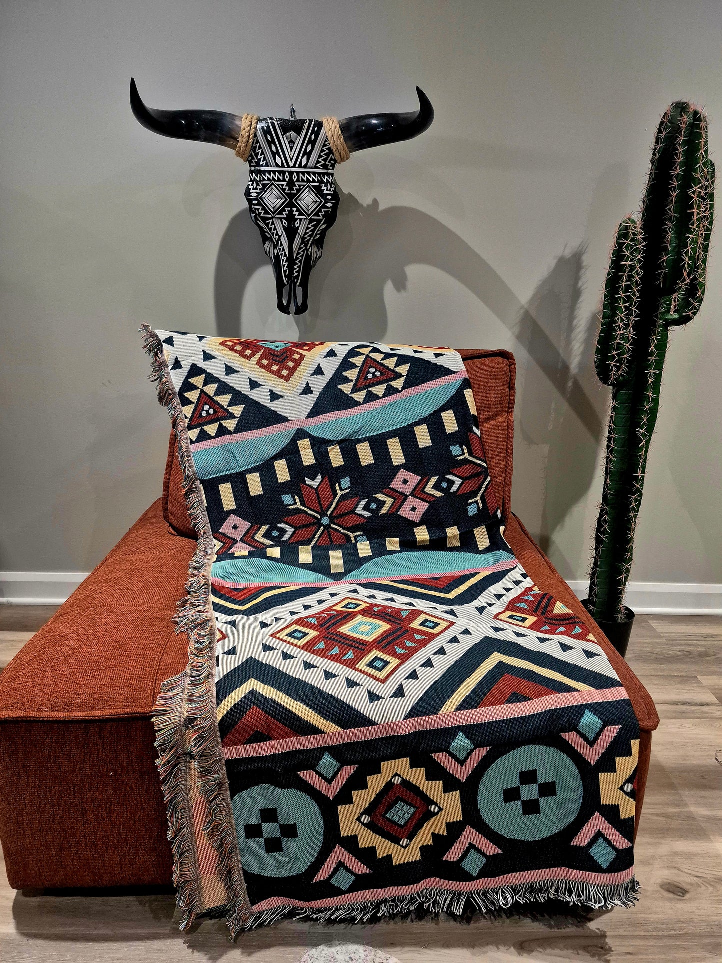 Couverture en coton [Southwestern]
