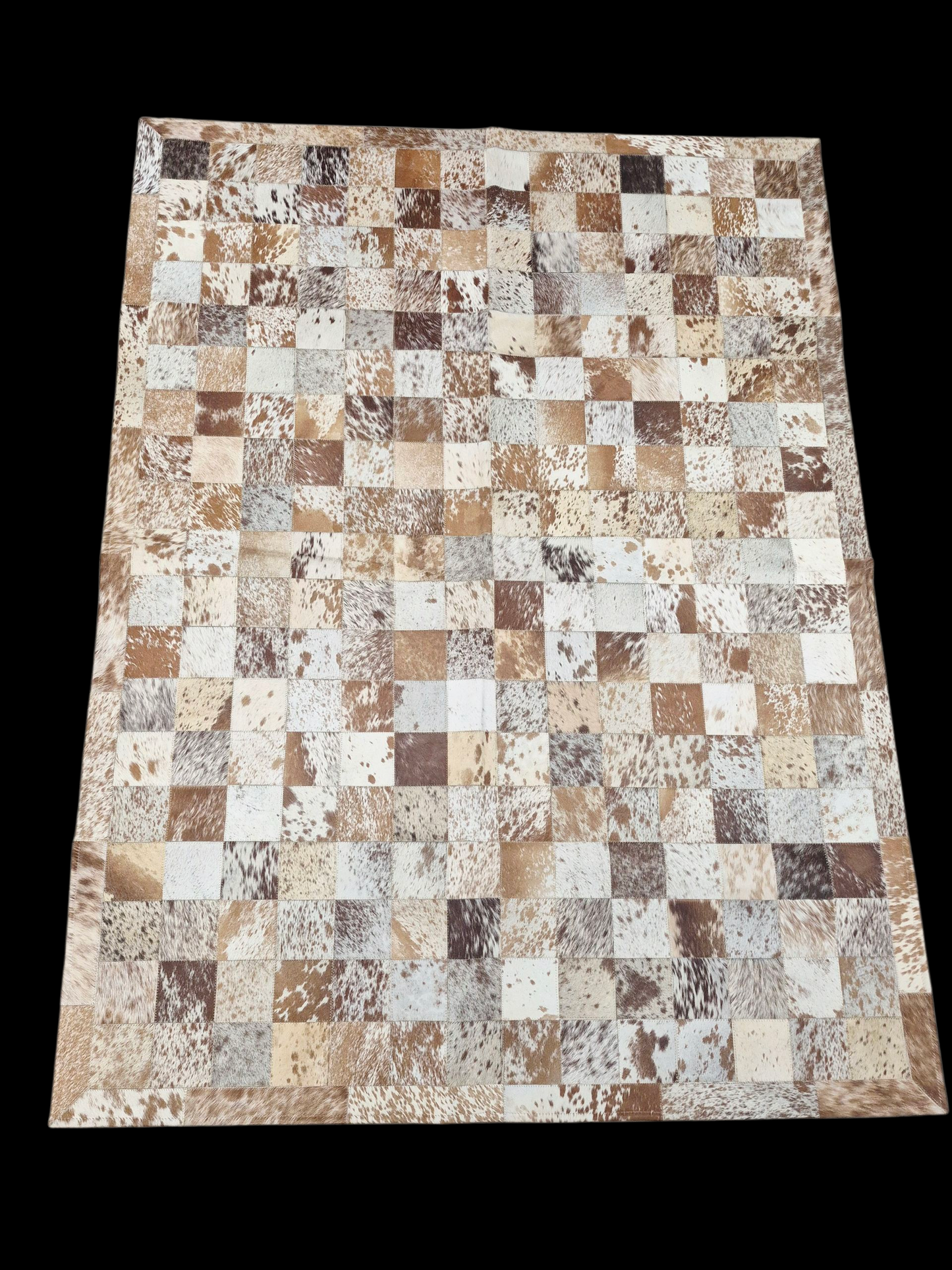Cowhide rug  4'11' x 6'7" (P#13)