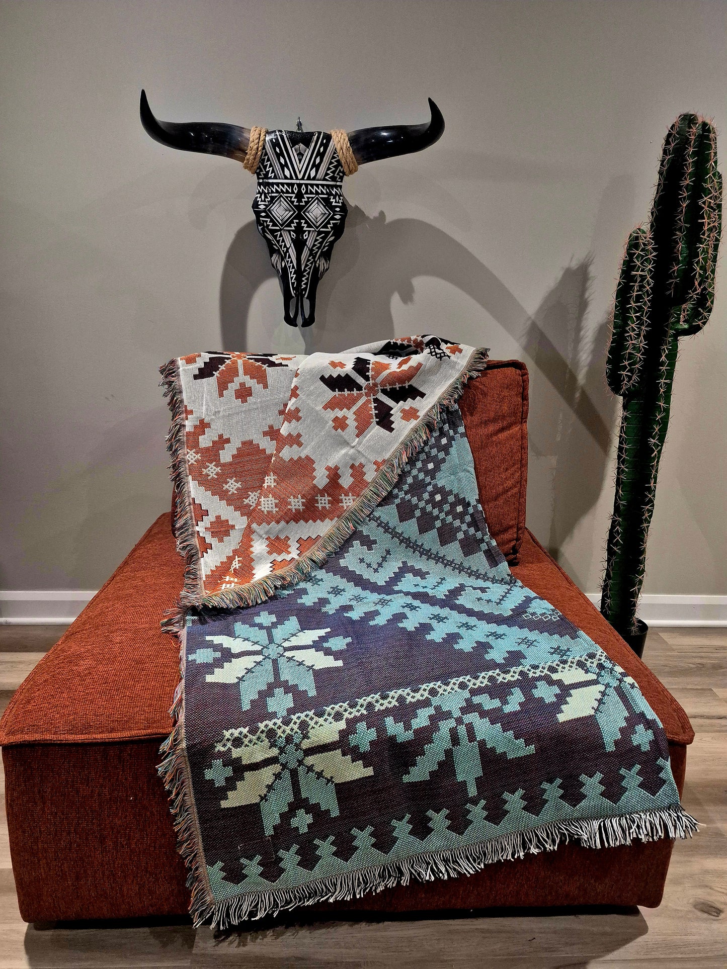 Couverture en coton [Southwestern]