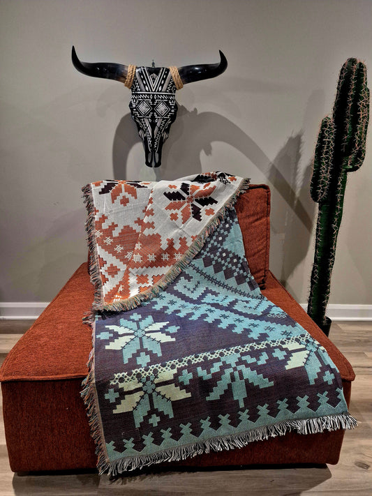 Couverture en coton [Southwestern]