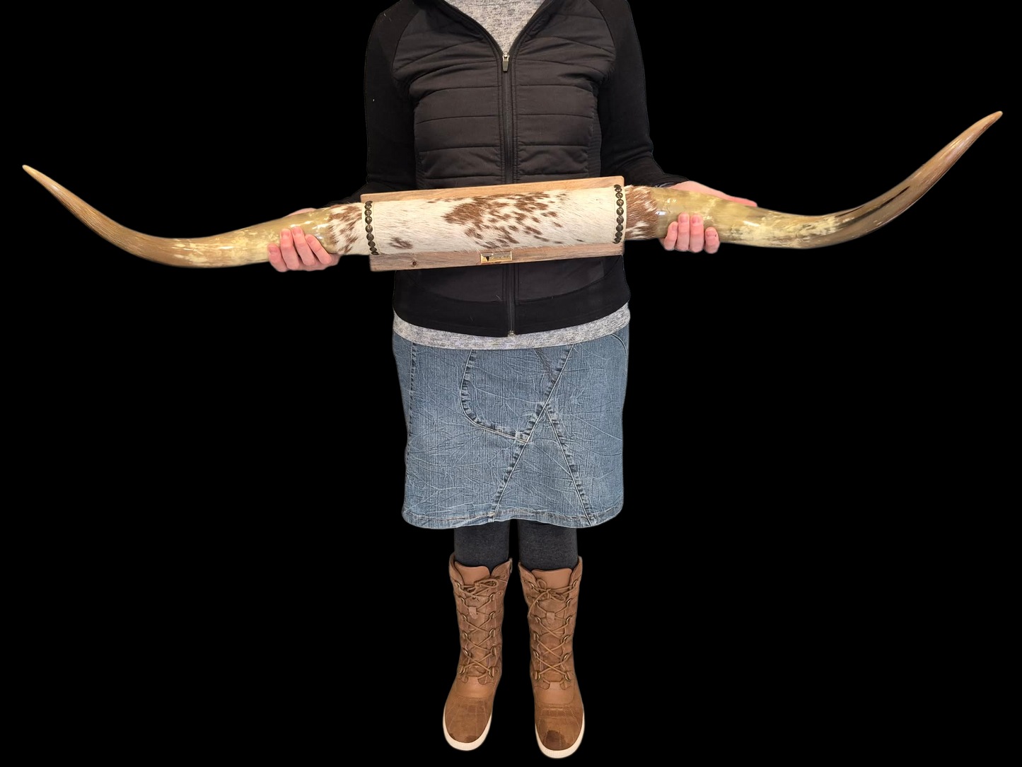 Mounted  Horns - Texas Longhorn (3'4") C#52