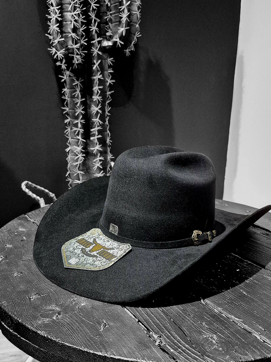 Rabbit Felt Cowboy Hat | Black