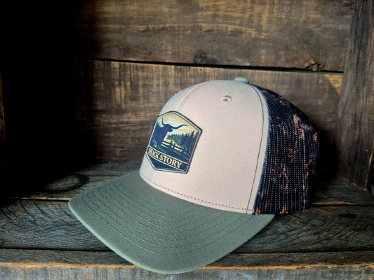 Cap | Longhorn Patch | Camo Mesh