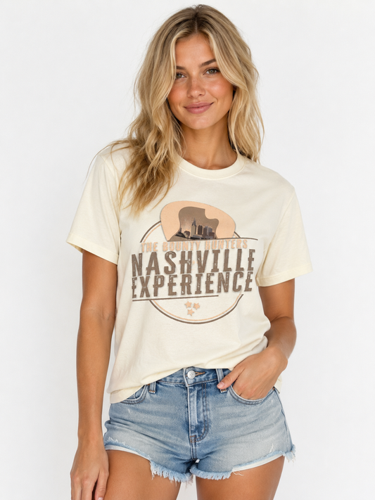 Bounty Hunters Nashville Experience | Cream T-Shirt | Women
