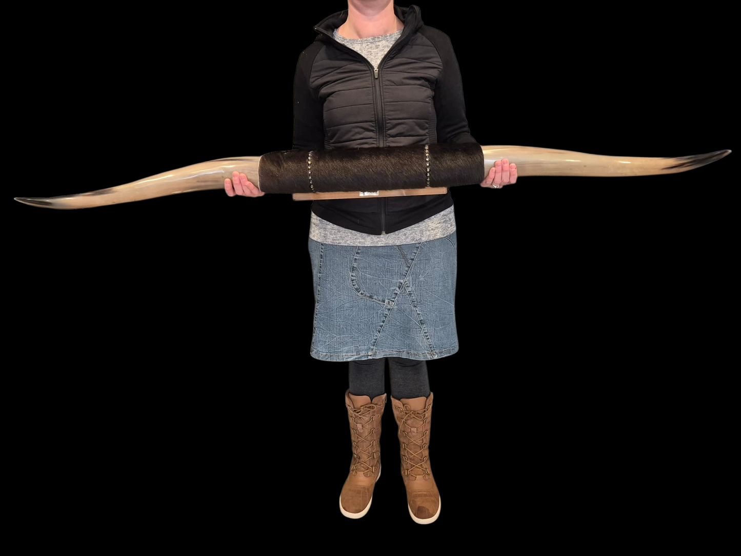 Mounted  Horns - Texas Longhorn (4'7") C#54